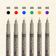 Sakura Pigma Micron 6pc 005 Colour Sketch Set