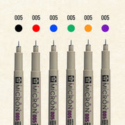 Sakura Pigma Micron 6pc 005 Colour Sketch Set
