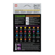 Koi Watercolour Pocket Field Sketch Box 24 colours + Iridescent Medium