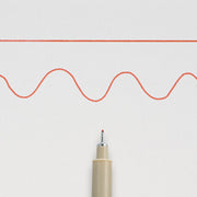 Sakura Pigma Micron 05 Pen 0.45mm, Red