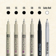 Sakura Pigma Manga 6 Pc Set