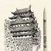 Sakura Pigma Micron 6pc Black Set A