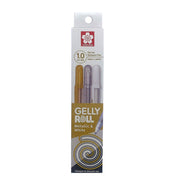 Sakura Gelly Roll 3pc Set Gold, Silver, White