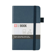 Sakura Ruled Hard Cover Notebook A6 9x14cm Deep Indigo