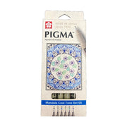 Sakura Pigma Micron 6pc 05 Mandala Set B (Cool Tones)