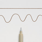 Sakura Pigma Micron 05 Pen 0.45mm, Sepia