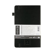 Sakura Ruled Hard Cover Notebook A5 13x21cm Black