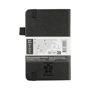 Sakura Ruled Hard Cover Notebook A6 9x14cm Black
