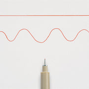 Sakura Pigma Micron 01 Pen 0.25mm, Red