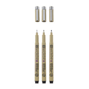 Sakura Pigma Micron 3pc Set Black 08,10,12