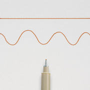 Sakura Pigma Micron 05 Pen 0.45mm, Brown