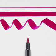 Koi colouring Brush Pen, Bordeaux