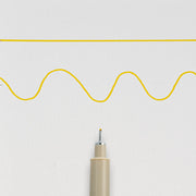 Sakura Pigma Micron 05 Pen 0.45mm, Yellow