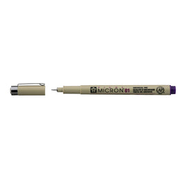 Sakura Pigma Micron 01 Pen 0.25mm, Purple