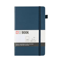 Sakura Ruled Hard Cover Notebook A5 13x21cm Deep Indigo