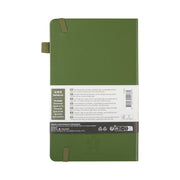 Sakura Ruled Hard Cover Notebook A5 13x21cm Pine Needle